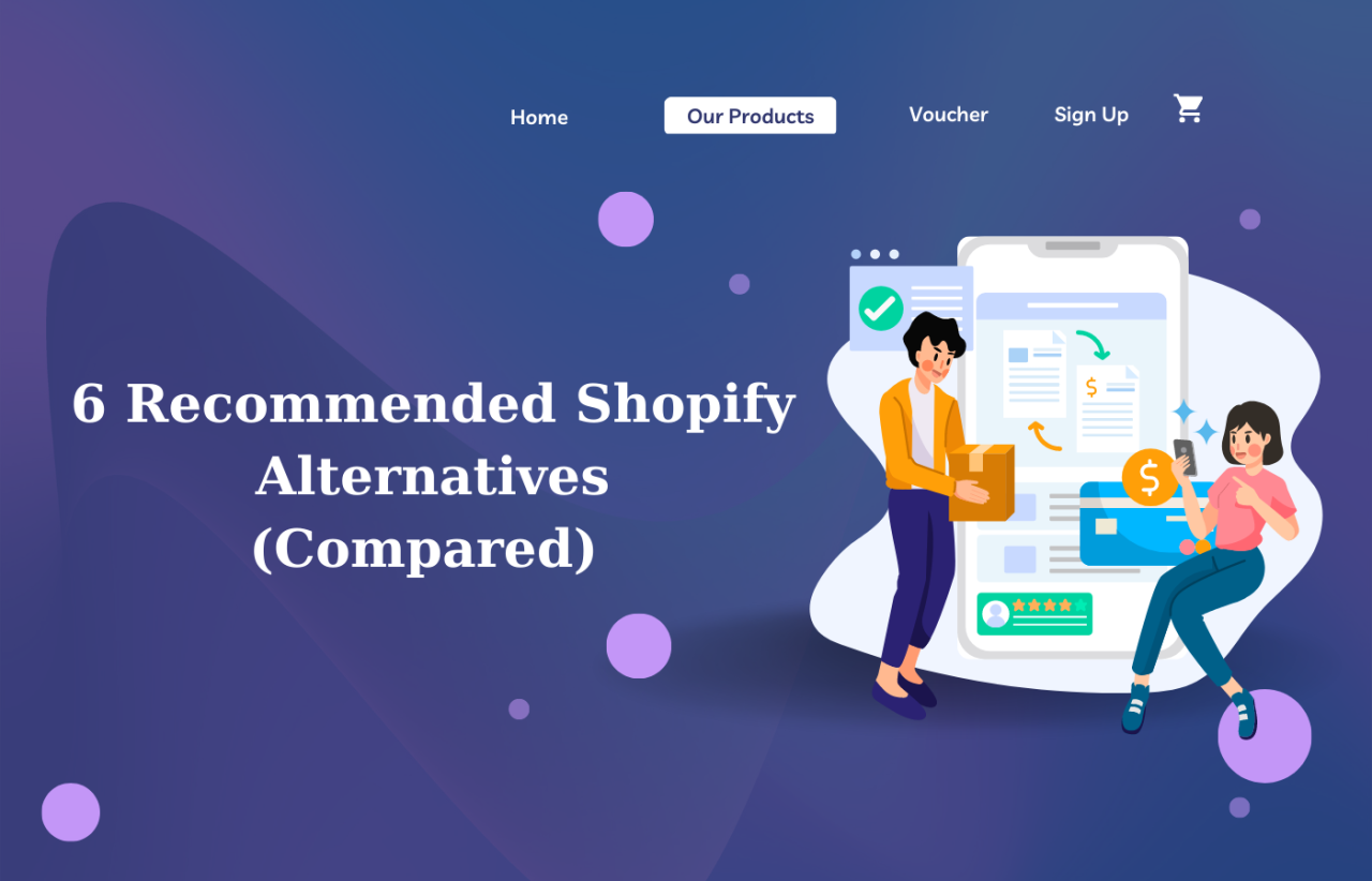 Alternatives shopify 2021 quick links