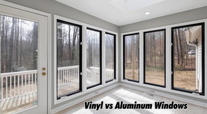 Vinyl vs. Aluminum Windows: A Detailed Guide for Homeowners