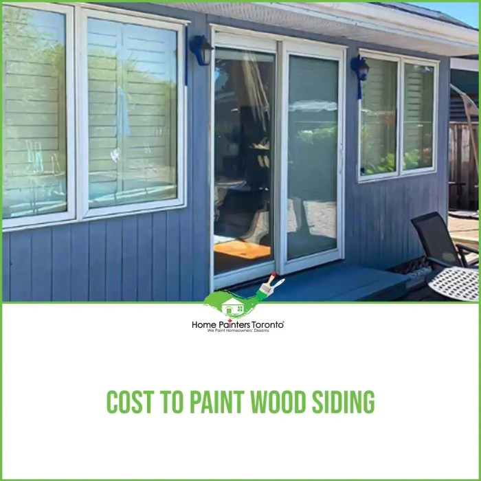 Cost to Paint Wood Siding - Home Painters Toronto